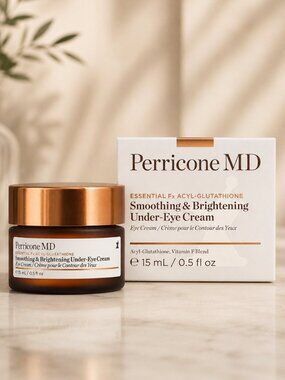 $125 Perricone MD Smoothing & Brightening Under-Eye Cream Fx Acyl-Glutathione